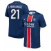 Paris Saint-Germain Lucas Hernandez #21 Domácí Dres 2024-25 Krátkým Rukávem